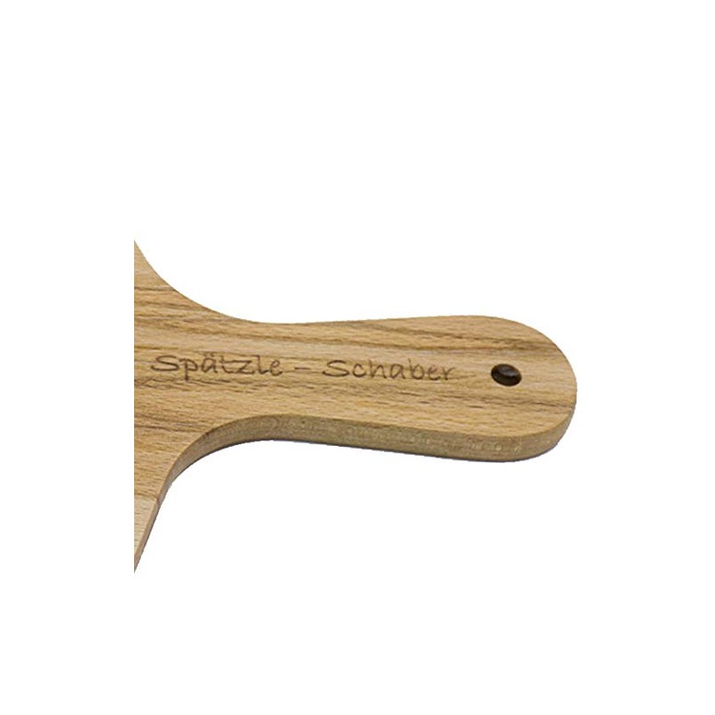 Albgenuss Spaetzle scraper set: oiled real wood spaetzle board made