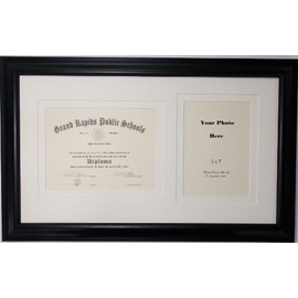 Graduation High School Certificate 6 x 8 Diploma 5 X 7 Photo Frame
