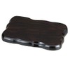 [Flower Stand] No. 6 Wooden Flat Plate (Black Tone) Decorative