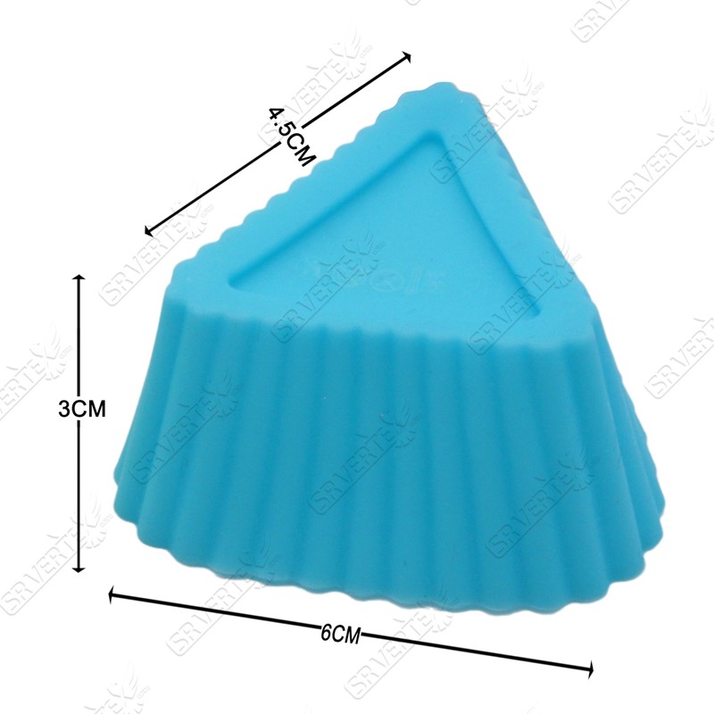 12x Random Triangle Muffin Cases for Air Fryer| Airfryer Kitchen