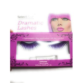 s(1) Set Select Lash Lashes with Glue Purple and Black K170608k