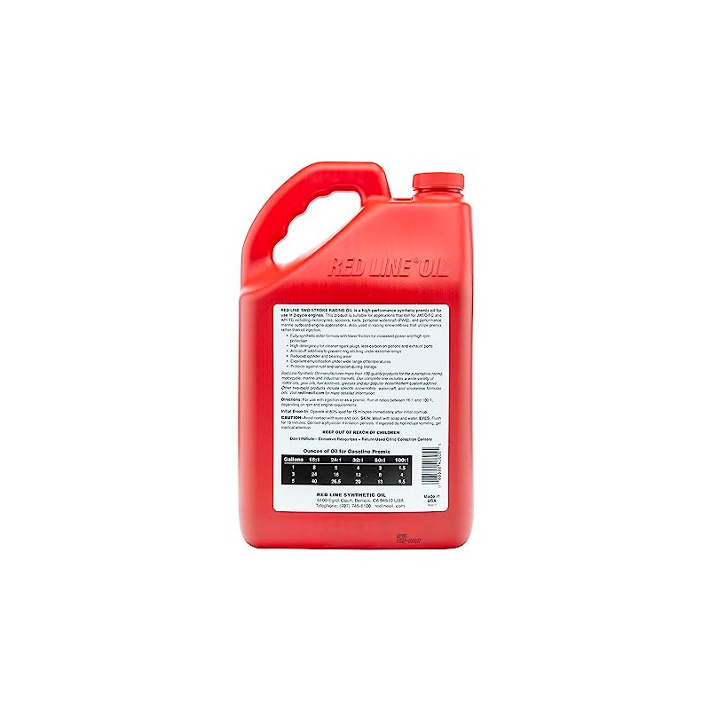 Red Line 40605 Two-Stroke Oil Racing Synthetic - Gallon