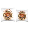 Queen City 513 Throw Pillow