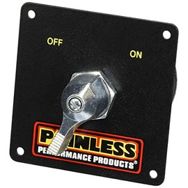 Painless 50710 Master Disconnect Switch with Panel , Black