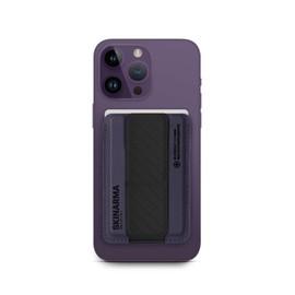 SKRM SKINARMA KADO Magnetic Card Holder with Grip Stand (Purple/Black)