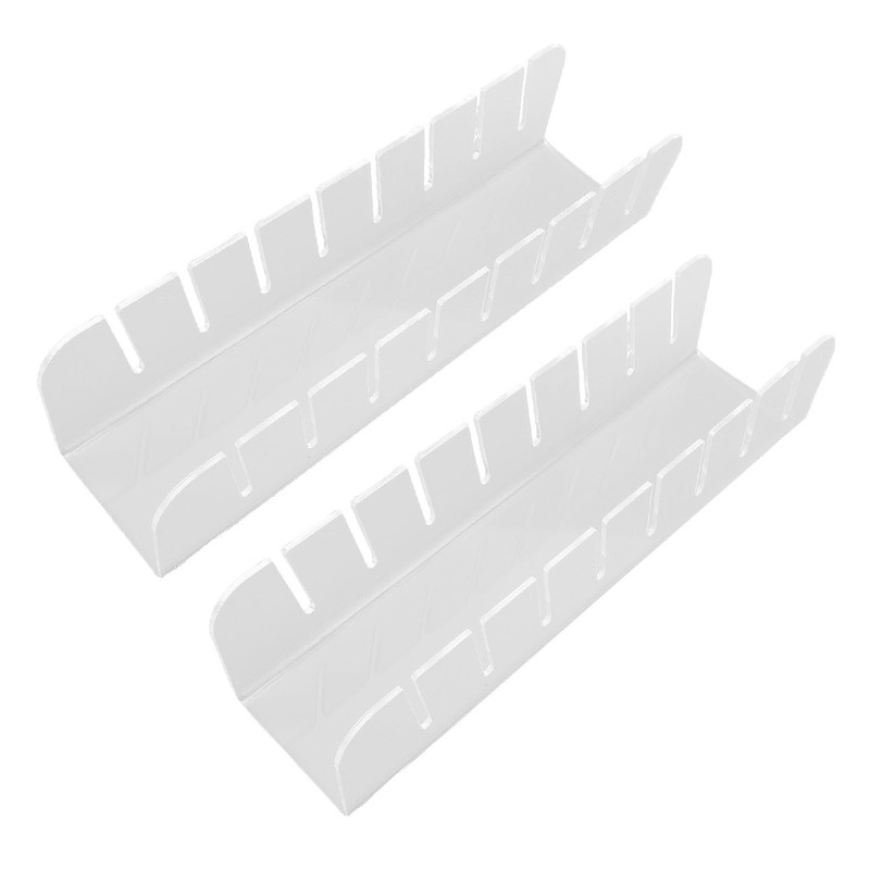2PCS Set Baseball Cap Stand Acrylic Multifunctional Standing Hat Organizer