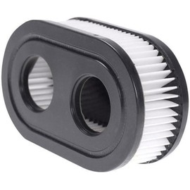 OFKPO 2 Pcs Oval Air Filter Lawn Mower Air Filter Lawn Mower Engine Parts Air Filter For 593260 798452 Walk-Behind Lawn Mower (Black)