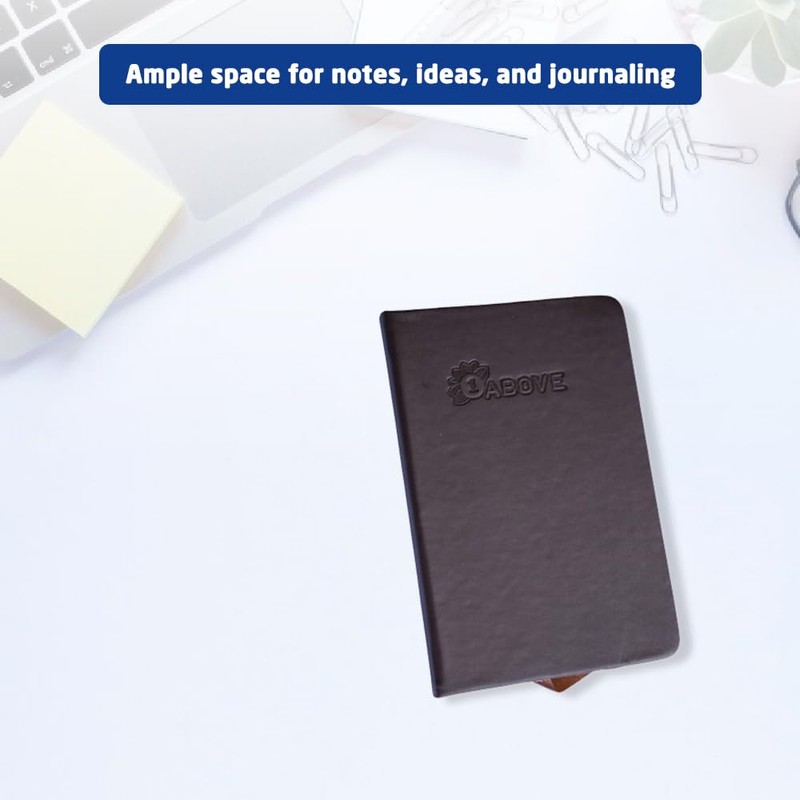 1ABOVE A6 Soft Feel Notebook with Lined Pages | Hardback