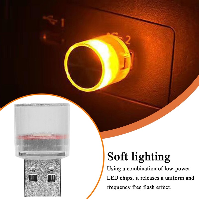 Car Atmosphere Light - USB Car Ambient Light - Compact