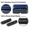 Replacement Foil and Cutter for BaBylissPRO UV Double Foil Shavers