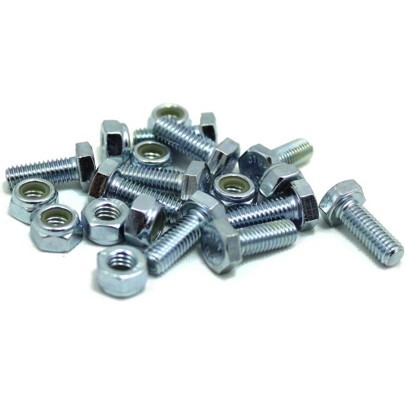 12 Sets- HS1132 Auger Shear Pins Bolts & Nuts Stainless