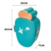 Lecute Shop Lonchera Zanahoria Contenedor Alimentos Viaje Escolar Kawaii