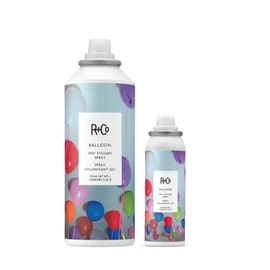 R+Co Balloon Dry Volume Hair Spray | Adds Instant Volume + Texture + Finish + Hold | Long-Lasting, Ultra-Light | 5 Oz + 2 Oz (Set of 2)