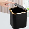 yuejuhe Small Table Rubbish Bin, Mini 2 L, Table Waste