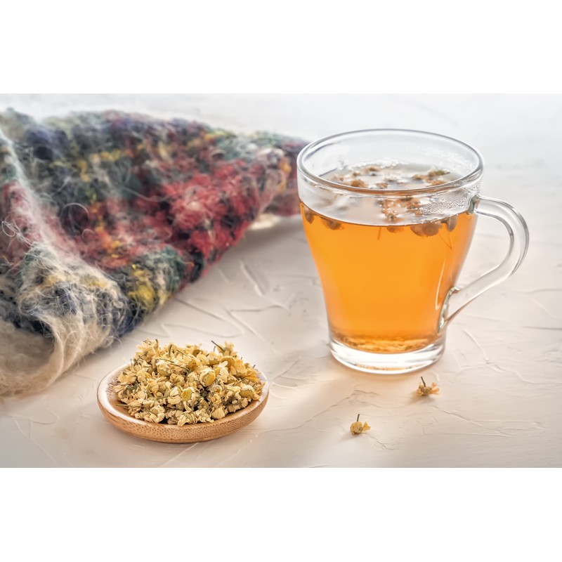 Wellness Organic Calendula Flowers Tea, Premium Calendula Tea for Skin