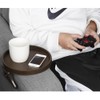 Emoson Sofa Armrest Clip Tray, Side Table for Remote Controls/Drinks/Gamepads