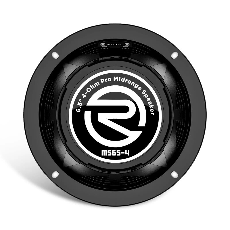 Recoil MS65-4P 6.5-Inch Midrange Pro Audio Car Speakers