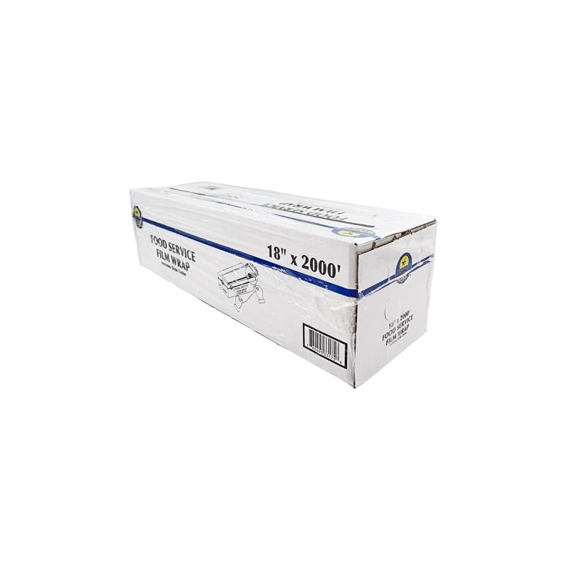 Sunset Food Service Plastic Film Wrap - 18" x 2000'