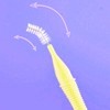 40pcs Dental Interdental Brushes for Braces 0.4mm Ultra Fine Soft