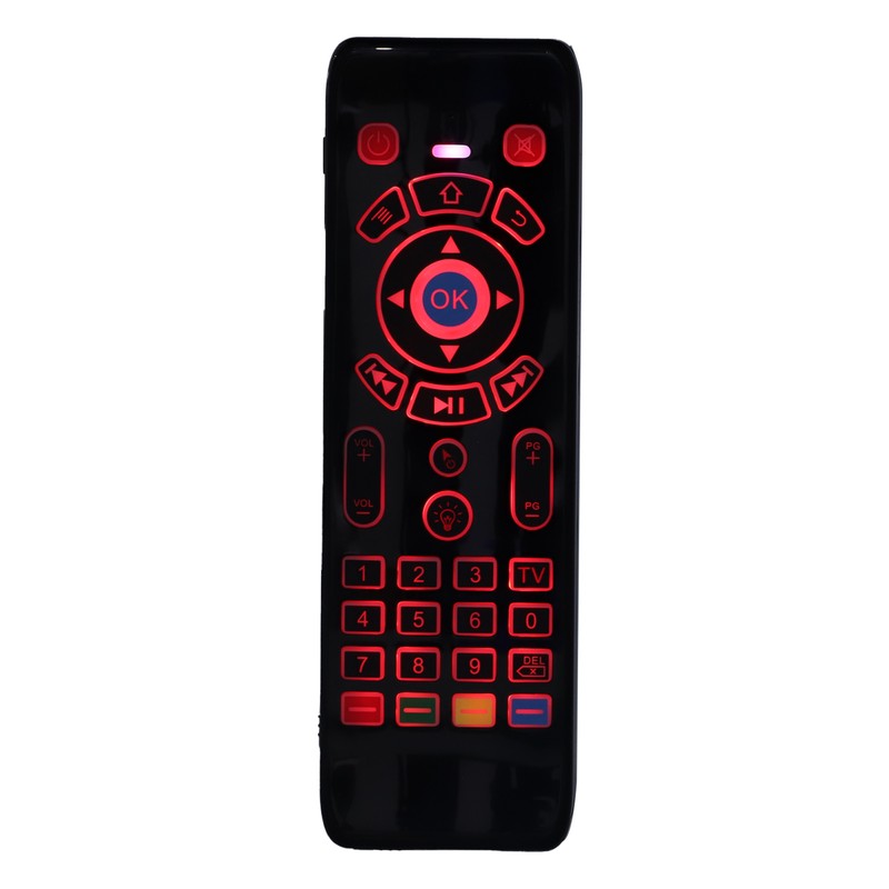 Remote Mouse Wireless Voice Input Manual Control 2.4G Backlit Keyboard