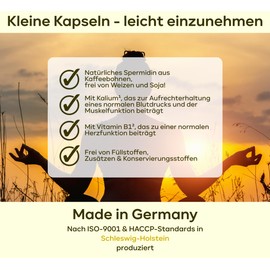 120 idine Capsules High Dose with 6 mg idine from Coffee Bean Extract + Potassium & B1 (2 Capsules Each) for Normal Heart Function - High Dose idine as Heart Capsules or Heart Complex