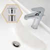 Antfly Sink Drain Fitting with Overflow, Universal Pop-Up Valve for