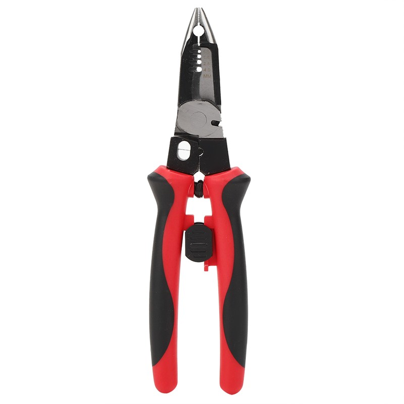 6 in 1 Steel Wire Stripper MultiFunctional Crimping Pliers Cutter