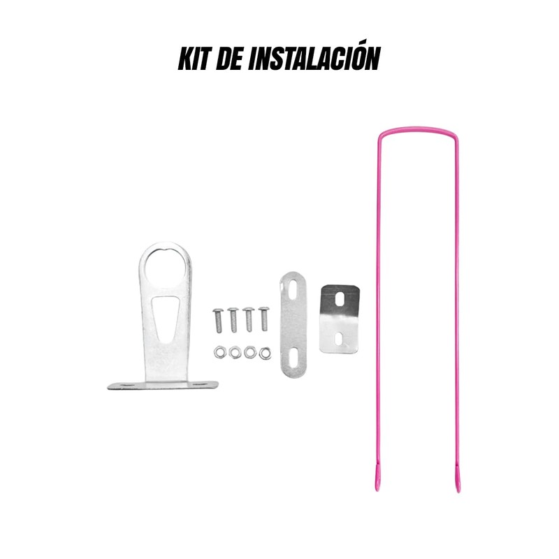 Piago Canasta Canastilla para Bicicleta de Acero Plastificado Varios Rodados