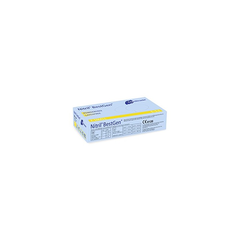 Meditrade BestGen 1286L Nitrile Pack of 100 L (8-8.5)