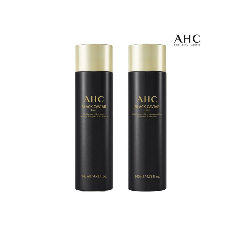 ahc (현대Hmall)AHC 블랙캐비어 기초 2종 중 택1(토너/로션) (Hyundai Hmall) AHC