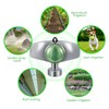 Honoson Sprinklers Circle Pattern Spot Sprinkler Lawn Garden Rotating Water