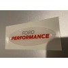 FORD PERFORMANCE OVAL DOMED RESIN DECAL EMBLEM STICKER FOR RAPTOR
