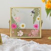 Merkaunis 12 Pieces Glass Picture Frame Metal Floating Frame