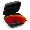 Apex Lenses Polarized Replacement Lenses for Carrera 4019S Sunglasses (Red)