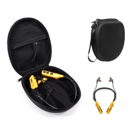 Alltravel Headphones Case for DEWALT 2-in-1 Neckband Bluetooth Headphones w/Built-in Speakers and Wireless Bluetooth Neckband Headphones