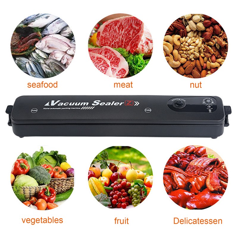 Household Packaging Machine Automatic FoodPreservation Vacuum Sealer Snack Sealing Machine