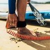 Tusenpy 10 ft Surf Leash, Retractable Surfboard Leash, Safety Lead,