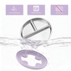 Bakpoco Stainless Steel Suction Plates for Toddlers, 9" Divided Kids