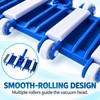 14 Inch Swimming Pool Vacuum Head with Wheels, Side and