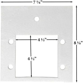 Green Mountain Hopper Burner Gasket for Davy Crockett Prime Pellet Grills