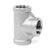 3 Way Pipe Fitting, Stainless Steel Tee Connector with 3/4"