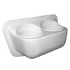 KLEARSTAND Marine Drink Caddy, Double Cup Holder, Acrylic Capped ABS