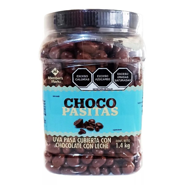 Member's Mark Uva Pasa Cubierta Con Chocolate  Member´s Mark 1.4 Kg