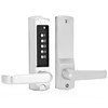 Souyou Mechanical Door Lock with Handle,Stainless Steel Mechanical Keyless Entry