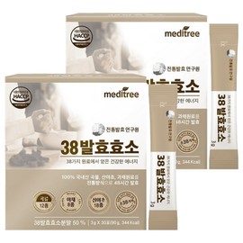 Meditree Traditional Fermentation Research Institute 38 Fermentation Enzyme 30p, 90g, 2 units / 메디트리 전통발효연구원 38발효효소 30p, 90g, 2개