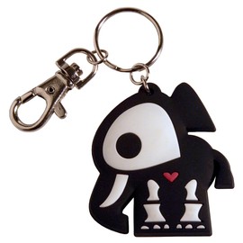 Toynami Skelanimals Vinyl Keychain Elle Elephant