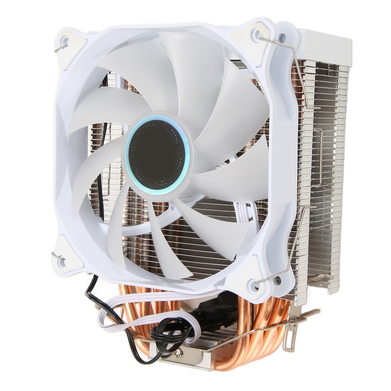ARGB CPU Air Cooler 6 Copper Heat Pipes Single Fan