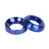 UHDFBDHF Titanium M6 Bolt Screw Concave Convex Washer Pack of