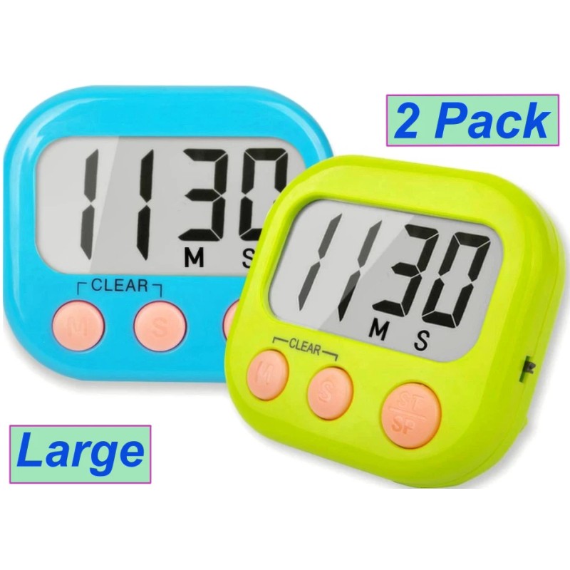 Magnetic Digital Timer Classroom for Kids Large Display Clock Loud