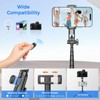 Selfie Stick Travel Tripod for Cell Phone with Remote Control